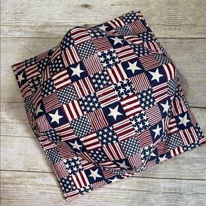 Microwave Bowl Cozy Patriotic Reversible All Cotton Bowl